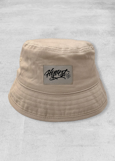 Kids UV Bucket Hat Brown Sand