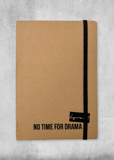 No Drama Creative Book Brown