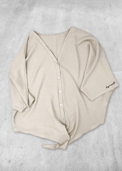 Neutral Short Blouson