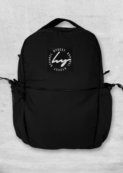 All Black Statement Backpack