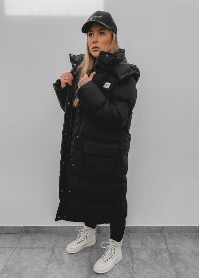 Black Winter Supreme Long Parka