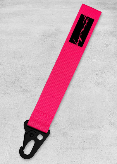 Spark Pink Bold Line Key Chain