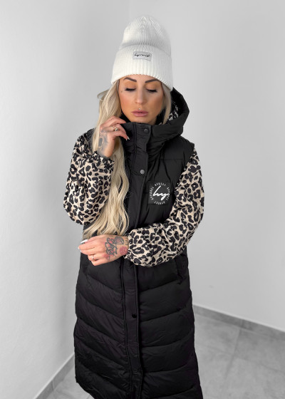 Black Puffer Vest