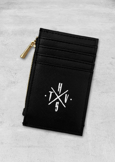 Black Cross Card Holder